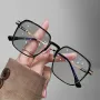 Модерна квадратна рамка за очила - мъжка/дамска, снимка 1