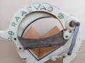 Винтидж нож,гилотина RAADVAD за хляб , снимка 4
