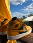 Nike Air Jordan 1 Mid Chutney Sneakers Shoes BQ6472-700 Women's Size 6,5, снимка 8