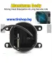 Комплект 2 броя LED фарове за мъгла, халогени за Dacia, Renault, Ford, Citroen, Suzuki, бяла св, снимка 3