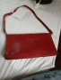 Продавам нова кожена чанта, червена, снимка 2
