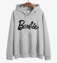 ДЕТСКИ и ДАМСКИ суичъри Hoodie БАРБИ / BARBIE - 5 ЦВЯТА!, снимка 4