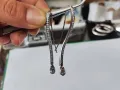 Сребърни обеци 925 oxette, снимка 5