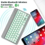 Нова Ултратънка Bluetooth клавиатура за iPad iPhone Android PC таблет телефон, снимка 6