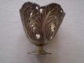 Възрожденски сребърен зарф за великденско яйце чашка сребро, снимка 11