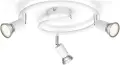 Спот лампа Philips Limbali Led Spotlight White 29см 3xGU10 50W Таван Стена Осветително тяло полилей, снимка 1