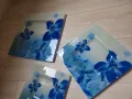 Сини чинийки 3 броя в комплект или на брой, снимка 5