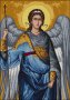 гоблен-икона "АРХАНГЕЛ МИХАИЛ"-Д46; размери/21*30/см.;31 цвята; 37 лв. , снимка 2