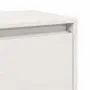 vidaXL Стенни шкафове, 2 бр, бели, 100x30x35 см, бор масив, снимка 8