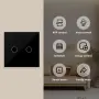 Смарт двоен двуканален ключ за осветление KETOTEK WiFi Сензорен Tuya Smart Life, снимка 2