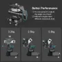 НоваSMALLRIG стойка за монитор за камера с 1/4" винтове, въртене на 360° и регулируем наклон на 180°, снимка 4