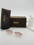 слънчеви очила fendi с ув защита,кутия , калъф и кърпичка на марката , снимка 1