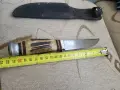 Стар ловен нож с кания, снимка 5