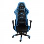 Геймърски стол Marvo CH106 Синьо - Черен ергономичен стол за геймъри