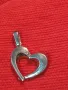 РОМАНТИЧЕН СЪРЦЕВИДЕН СРЕБЪРЕН МЕДАЛЬОН СРЕБРО 925 МАЙСТОРСКА АЖУРНА ИЗРАБОТКА 40818, снимка 9