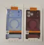 Калъф  iPhone 18 Pro/iPhone 17 Pro/iPhone 18 Pro Max/iPhone 17 Pro Max - Light Blue, Deep Burgundy, снимка 1
