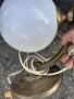 Стара месингова лампа, снимка 1 - Лампи за стена - 38653626