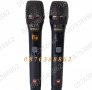 Професионални безжични микрофони-2бр., Метална решетка, 6.35 мм,USB,UHF, снимка 4