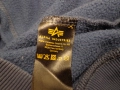 Alpha Industries мъжки син суичър с качулка размер S , снимка 9