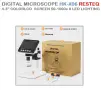 Дигитален Микроскоп 4.3'' LCD 1000x HK-X06 - НОВ с батерия, снимка 4