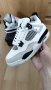 Nike Air Jordan 4 Retro Panda Military Black White Нови Оригинални Обувки Маратонки Размер 37.5