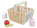 НОВИ! Детска дървена пазарска кошница с продукти, снимка 1 - Образователни игри - 44311584