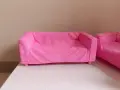 Розеви малки дивани за кукли , снимка 2