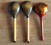 Лот декоративни дървени лъжички от СССР, снимка 2