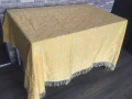 Покривка за маса /легло  с ресни – чисто нова, размер 200/140см, снимка 1