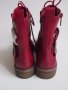 Кожени червени боти  № 36, снимка 5