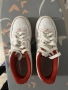 Кецове NIKE Air Force 1 White University Red Leather , снимка 3