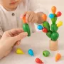 Дървени игри С геометрични формички , снимка 5
