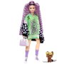 BARBIE EXTRA DOLLS С шахматно яке HHN10, снимка 5