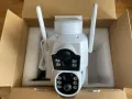 Двойна соларна WiFi smart камера, FULL HD 12МР - iCSee, снимка 3