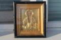 Руска икона обков бронз , снимка 1 - Антикварни и старинни предмети - 36464248