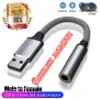 Външна стерео звукова карта от USB A към 3,5 мм аудио жак адаптер с кабел за Hi-Fi jack Слушалки, снимка 12