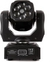 Преносими LED сценични светлини с движеща се глава и управление (6x12W + лазер), снимка 6