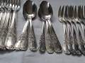 Комплект посребрени прибори, снимка 8