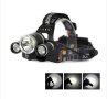челник за глава водоустойчив мощен фенер въртящ се фокус и мащабиране, снимка 8