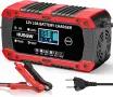 Чисто ново интелигентно зарядно за акумулатор Husgw 12V 10A (с LCD дисплей и пулсов ремонт) , снимка 1