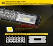 Супер мощен 7D извит LED BAR 459W 85 см. подходящ за: Атв, джип,4х4, Offroad, бус и други., снимка 3
