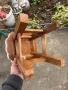 Столче / Табуретка от тиково дърво, снимка 5
