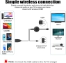 QIDUHUQI  HDMI безжичен WiFi адаптер за дисплей, снимка 4