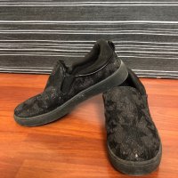 Дамски равни черни обувки Tendenz, снимка 2 - Дамски ежедневни обувки - 31873984