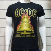 Нова мъжка тениска с дигитален печат на музикалната група AC/DC - Hells Bells, снимка 7 - Тениски - 29930800