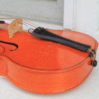 Стара СССР цигулка , снимка 9 - Струнни инструменти - 40644548