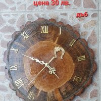 часовници от дърво, снимка 12 - Стенни часовници - 42854436