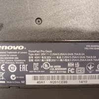 Докинг станция Lenovo ThinkPad Pro Dock 40A1 USB 3.0, снимка 4 - Части за лаптопи - 39026154