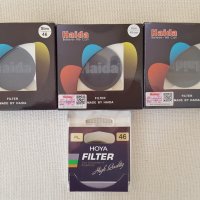 Set ND & CPL  filter's Haida & Hoya, снимка 2 - Обективи и филтри - 39968635