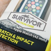  Griffin Survivor Watch Case for Apple Watch 42mm (black) чисто нов кейс смарт часовник, снимка 2 - Калъфи, кейсове - 44277471